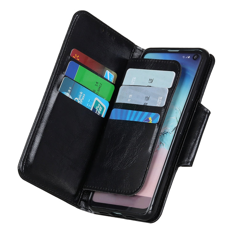 For OPPO Realme V5 Crazy Horse Texture Horizontal Flip Leather Case with Holder & 6-Card Slots & Wallet