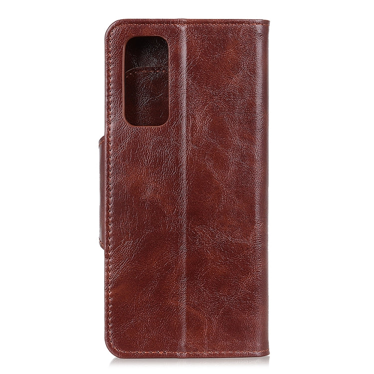For OPPO Realme V5 Crazy Horse Texture Horizontal Flip Leather Case with Holder & 6-Card Slots & Wallet