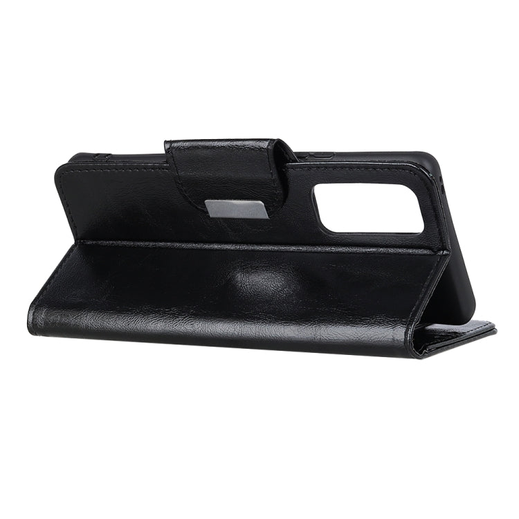 For OPPO Reno5 5G Crazy Horse Texture Horizontal Flip Leather Case with Holder & 6-Card Slots & Wallet