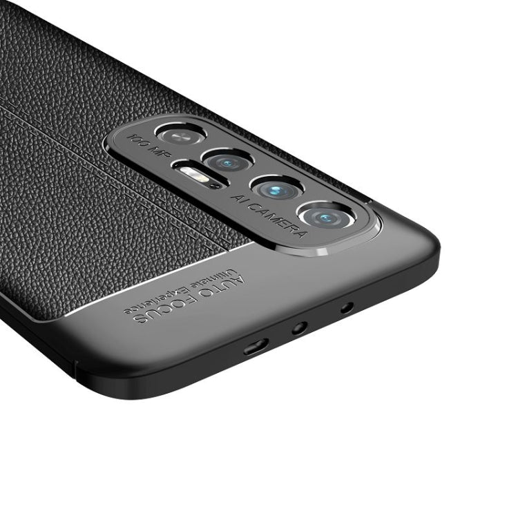 For Xiaomi Mi 10S Litchi Texture TPU Shockproof Case