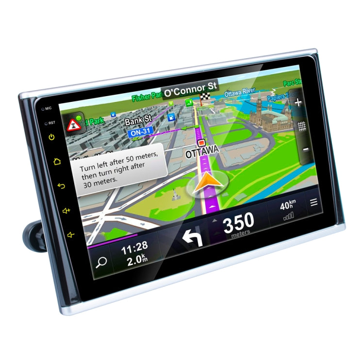 10 inch Car Rear Row HD External Headrest Multimedia Navigation System Suppot Phonelink + Speaker + FM Transimitter + WiFi + 4G