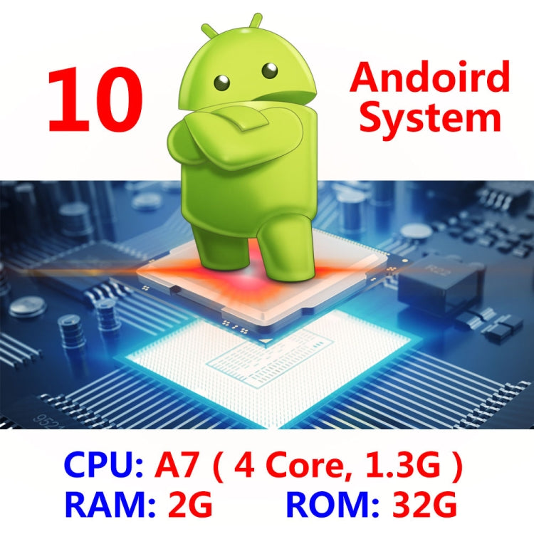 10 inch Car Rear Row HD External Headrest Multimedia Navigation System Suppot Phonelink + Speaker + FM Transimitter + WiFi + 4G