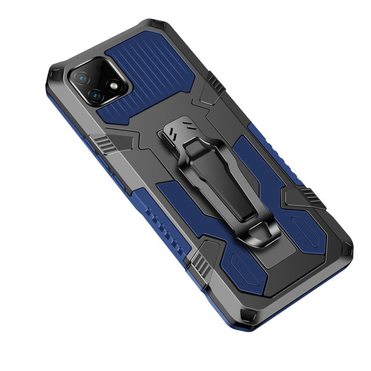 For OPPO Realme C21 / C20 Armor Warrior Shockproof PC + TPU Protective Case