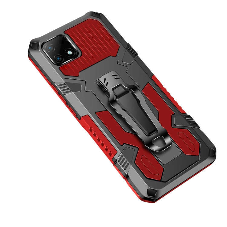 For OPPO Realme C21 / C20 Armor Warrior Shockproof PC + TPU Protective Case