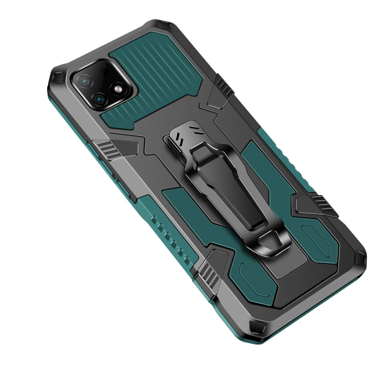For OPPO Realme C21 / C20 Armor Warrior Shockproof PC + TPU Protective Case