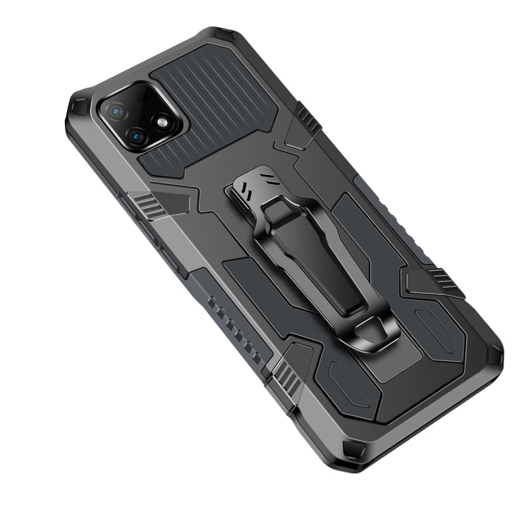 For OPPO Realme C21 / C20 Armor Warrior Shockproof PC + TPU Protective Case