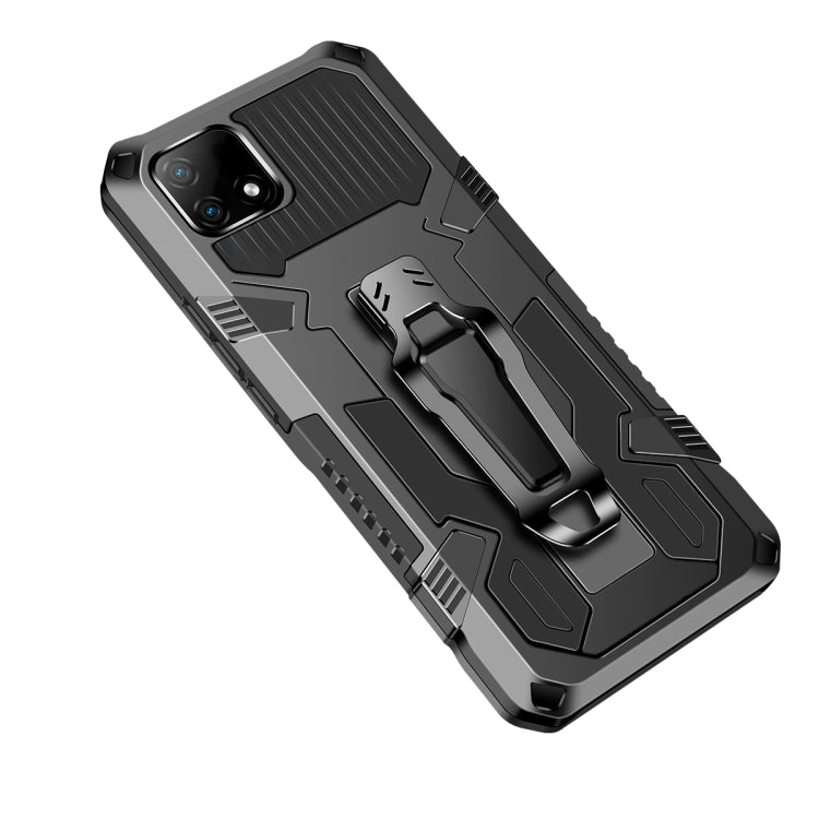 For OPPO Realme C21 / C20 Armor Warrior Shockproof PC + TPU Protective Case