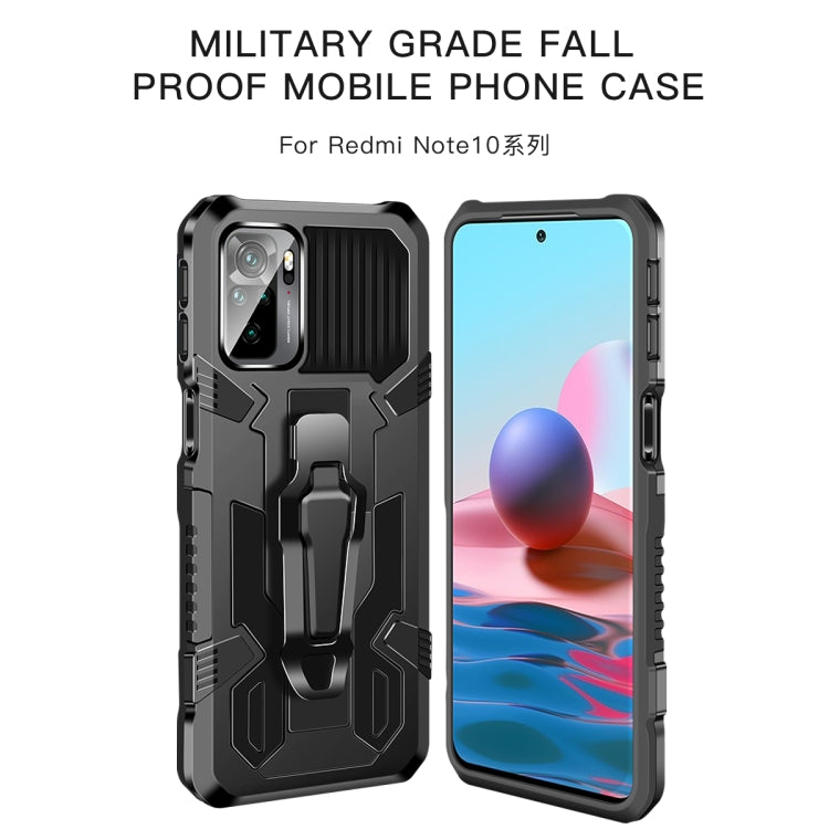For OPPO Realme C21 / C20 Armor Warrior Shockproof PC + TPU Protective Case