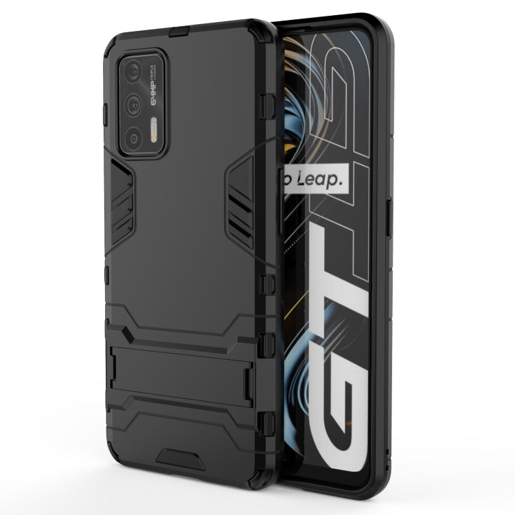 For OPPO Realme GT 5G PC + TPU Shockproof Protective Case with Holder