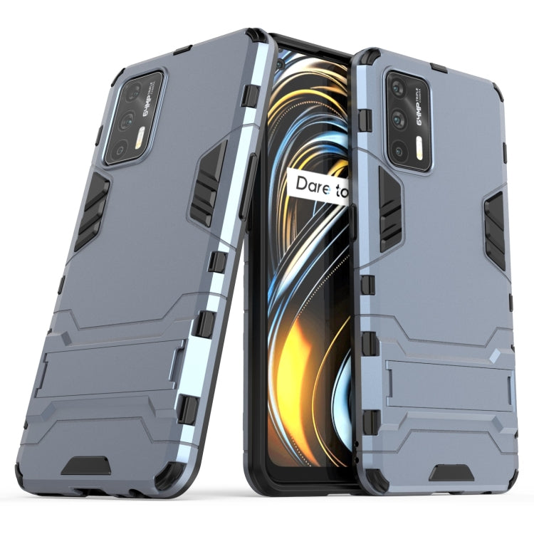 For OPPO Realme GT 5G PC + TPU Shockproof Protective Case with Holder