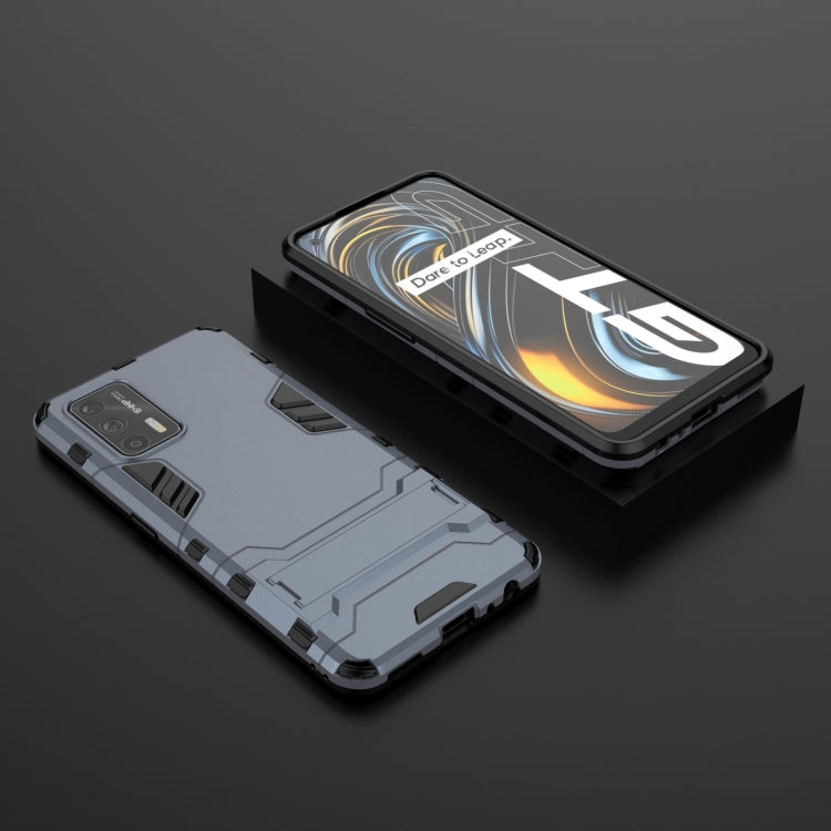 For OPPO Realme GT 5G PC + TPU Shockproof Protective Case with Holder