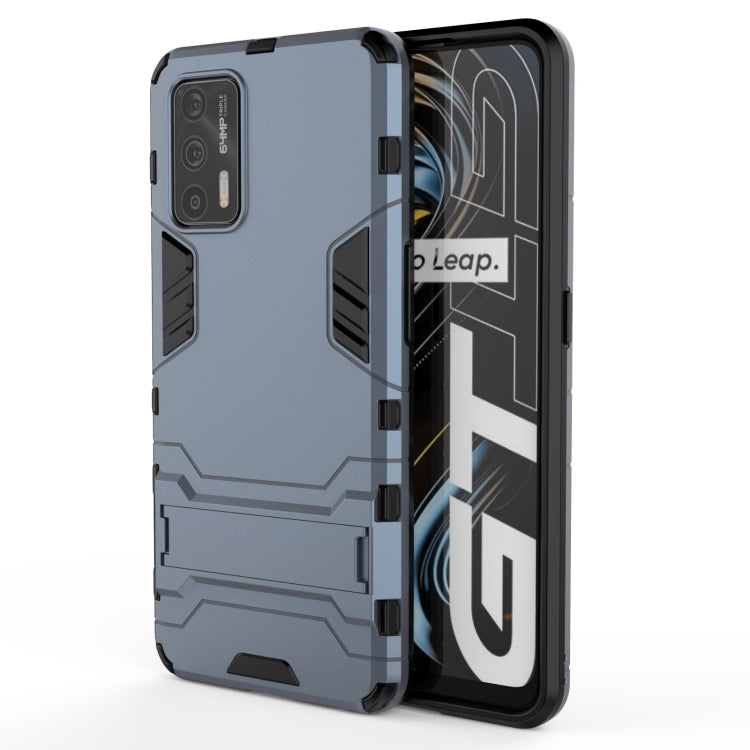 For OPPO Realme GT 5G PC + TPU Shockproof Protective Case with Holder