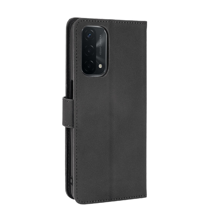 For Oppo A93 5G Solid Color Skin Feel Magnetic Buckle Horizontal Flip Calf Texture PU Leather Case with Holder & Card Slots & Wallet