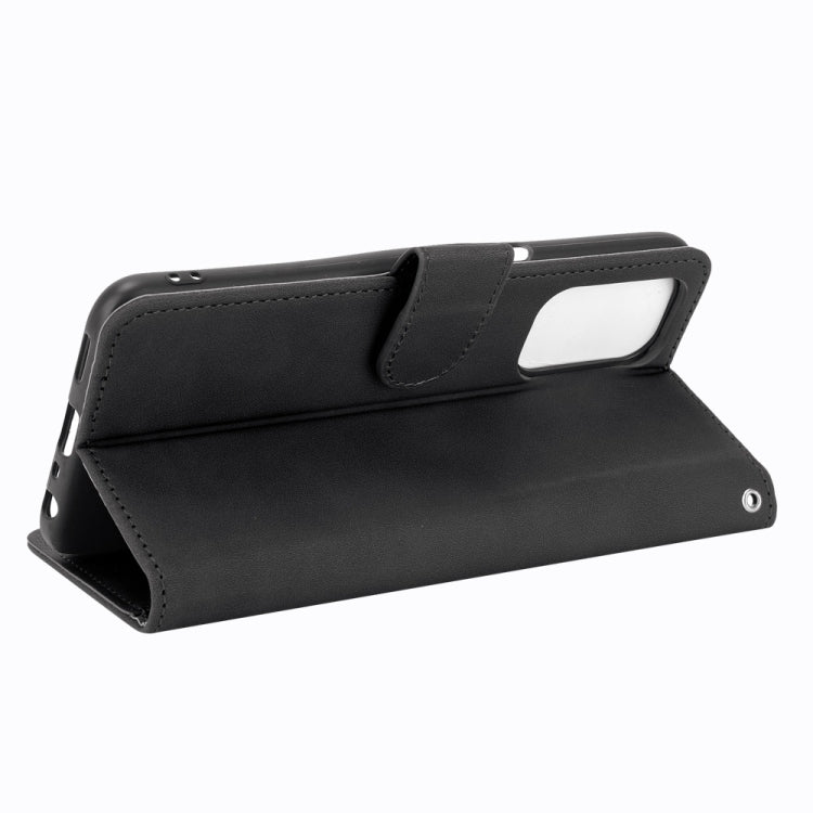 For Oppo A93 5G Solid Color Skin Feel Magnetic Buckle Horizontal Flip Calf Texture PU Leather Case with Holder & Card Slots & Wallet