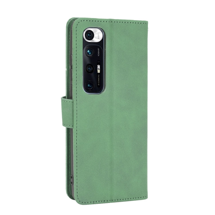 For Xiaomi Mi 10S Solid Color Skin Feel Magnetic Buckle Horizontal Flip Calf Texture PU Leather Case with Holder & Card Slots & Wallet