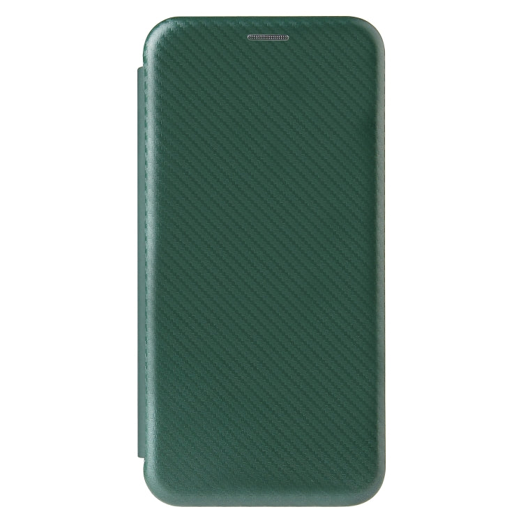 For Xiaomi Mi 10S Carbon Fiber Texture Horizontal Flip TPU + PC + PU Leather Case with Card Slot