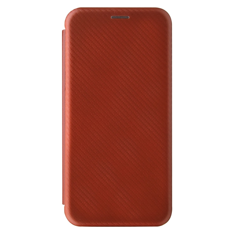 For Xiaomi Mi 10S Carbon Fiber Texture Horizontal Flip TPU + PC + PU Leather Case with Card Slot