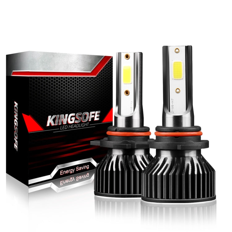 F2 9012 2 PCS DC9-36V / 25W / 6000K / 2500LM IP68 Waterproof Car LED Headlight(Cold White Light)