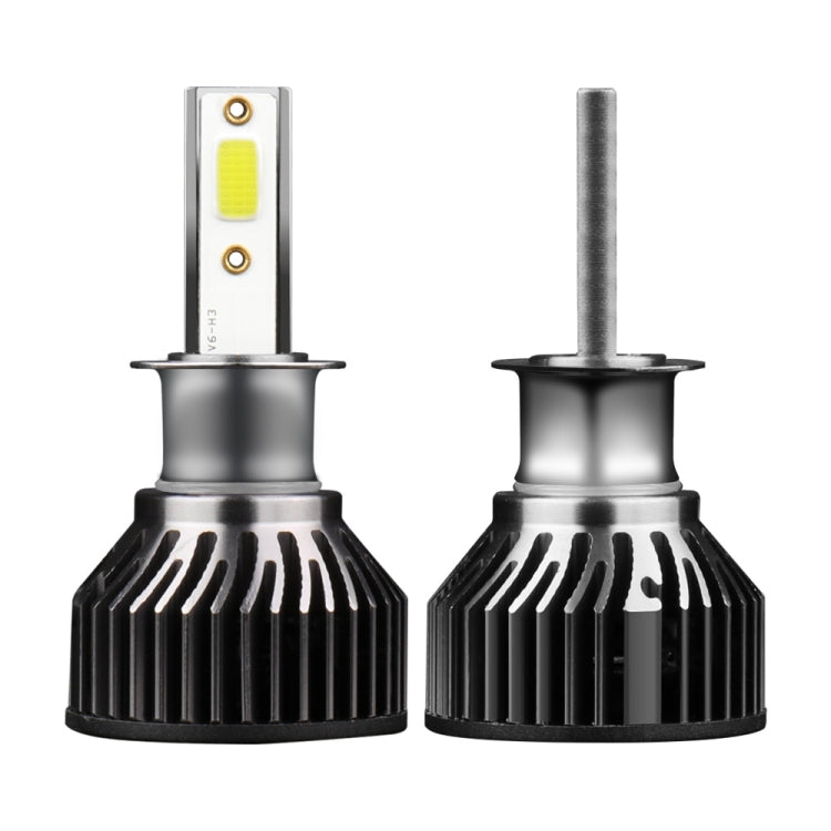 F2 H3 2 PCS DC9-36V / 25W / 6000K / 2500LM IP68 Waterproof Car LED Headlight(Cold White Light)