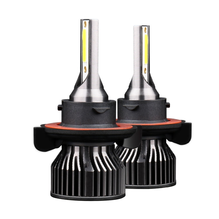 F2 H13 2 PCS DC9-36V / 25W / 6000K / 2500LM IP68 Waterproof Car LED Headlight(Cold White Light)