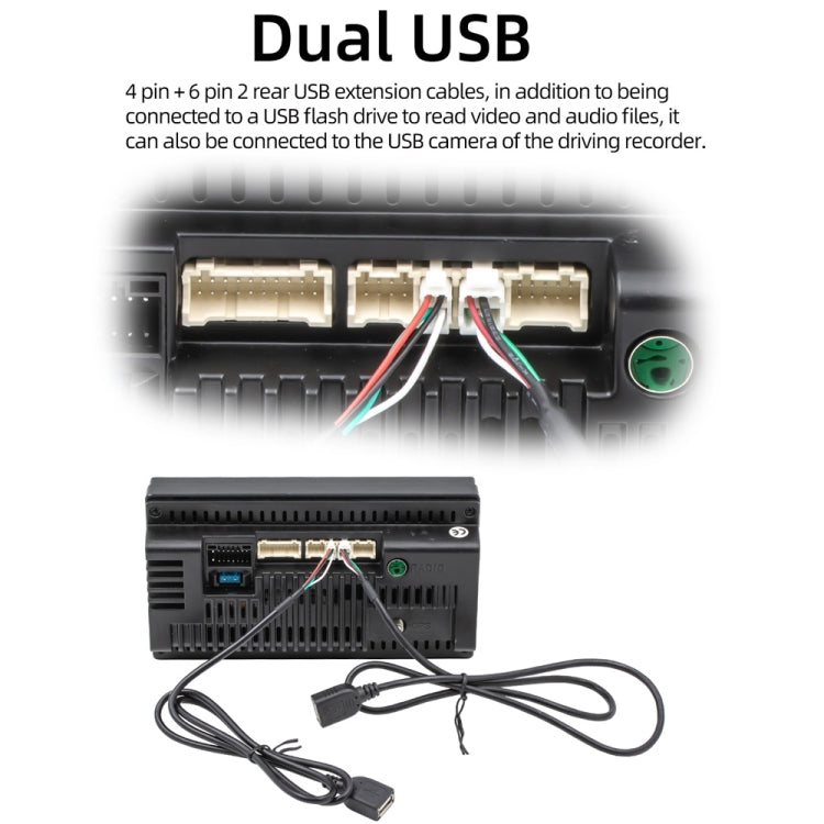 9210SE Car 7-inch HD Android Navigation GPS Bluetooth WiFi Integrated Machine, Support FM / Mobile Phone Connection / RDS / Alcohol Test Function