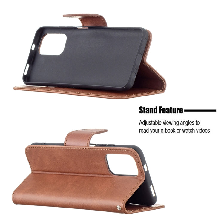 For Xiaomi Redmi Note 10 4G / Note 10S Retro Lambskin Texture Pure Color Horizontal Flip PU Leather Case with Holder & Card Slots & Wallet & Lanyard