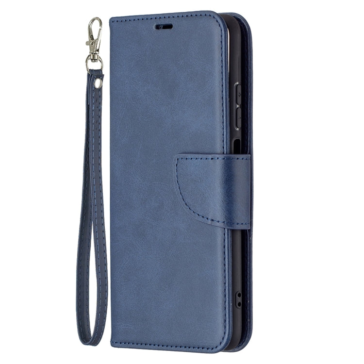 For Xiaomi Redmi Note 10 4G / Note 10S Retro Lambskin Texture Pure Color Horizontal Flip PU Leather Case with Holder & Card Slots & Wallet & Lanyard