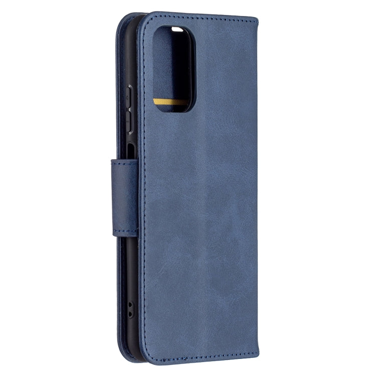 For Xiaomi Redmi Note 10 4G / Note 10S Retro Lambskin Texture Pure Color Horizontal Flip PU Leather Case with Holder & Card Slots & Wallet & Lanyard