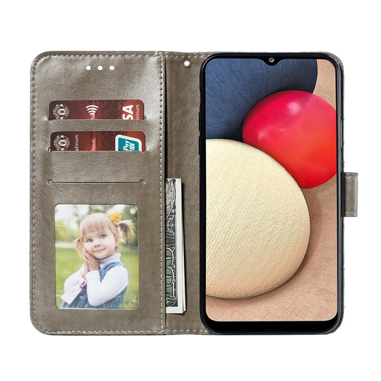 For Xiaomi Redmi 9T / Poco M3 Lace Flower Embossing Pattern Horizontal Flip Leather Case with Holder & Card Slots & Wallet & Photo Frame