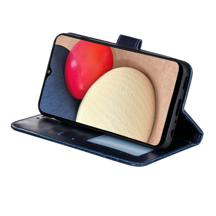 For Xiaomi Redmi 9T / Poco M3 Lace Flower Embossing Pattern Horizontal Flip Leather Case with Holder & Card Slots & Wallet & Photo Frame