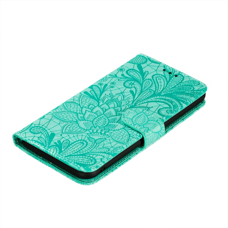 For Xiaomi Mi 11 Lace Flower Embossing Pattern Horizontal Flip Leather Case with Holder & Card Slots & Wallet & Photo Frame