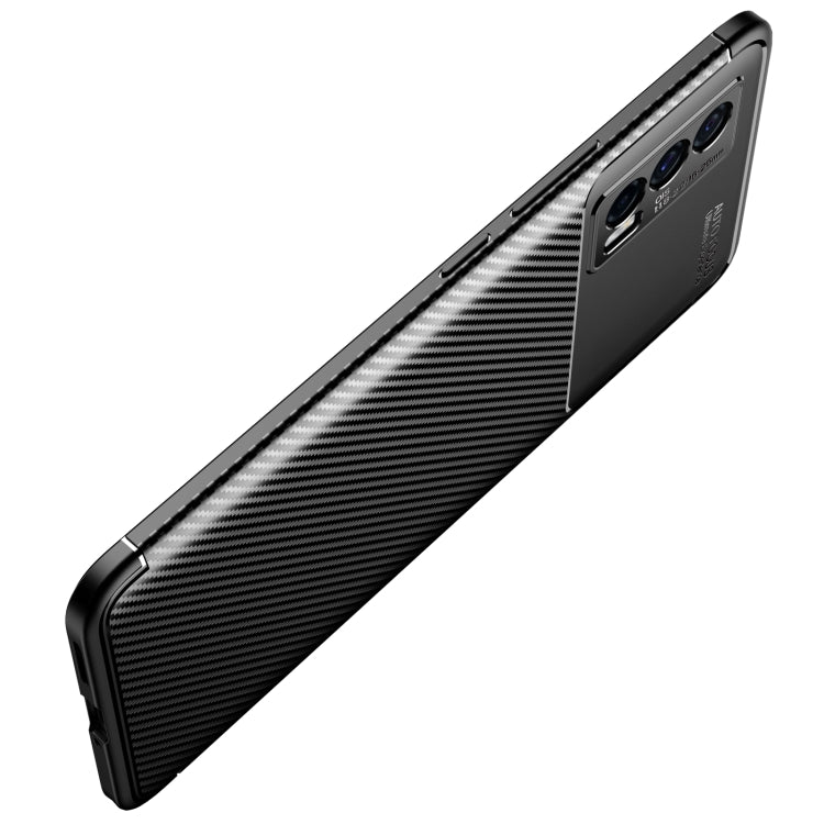 For vivo iQOO Neo5 Carbon Fiber Texture Shockproof TPU Case