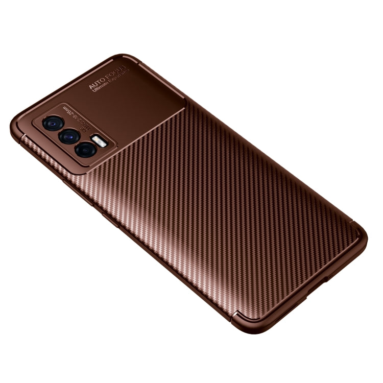 For vivo iQOO Neo5 Carbon Fiber Texture Shockproof TPU Case