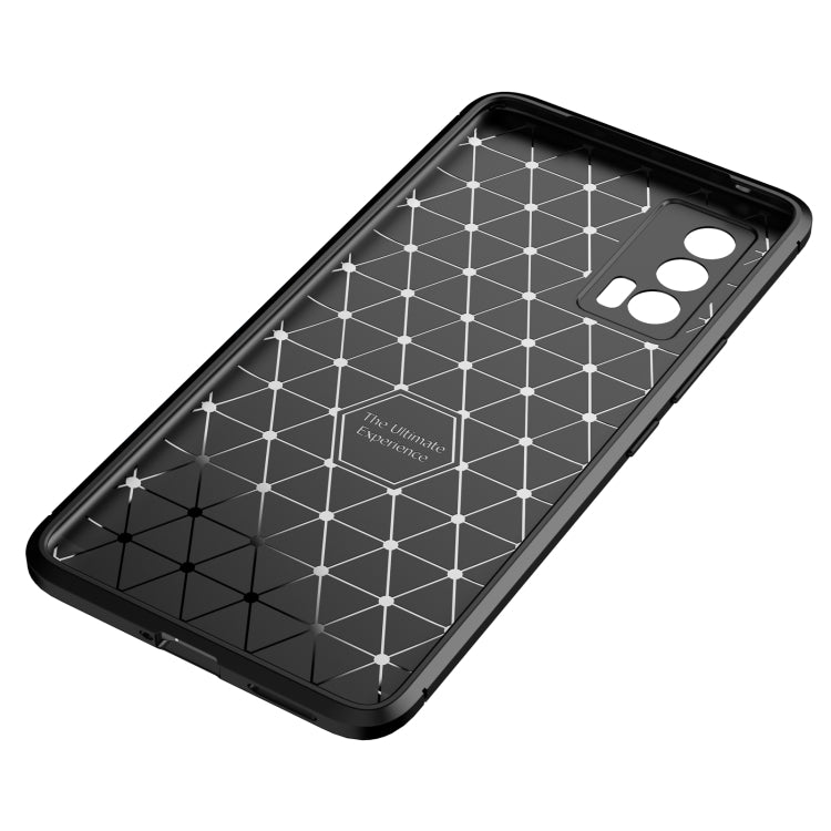For vivo iQOO Neo5 Carbon Fiber Texture Shockproof TPU Case
