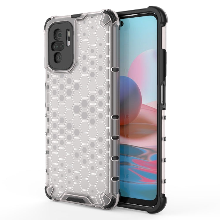 For Xiaomi Redmi Note 10 4G Shockproof Honeycomb PC + TPU Case
