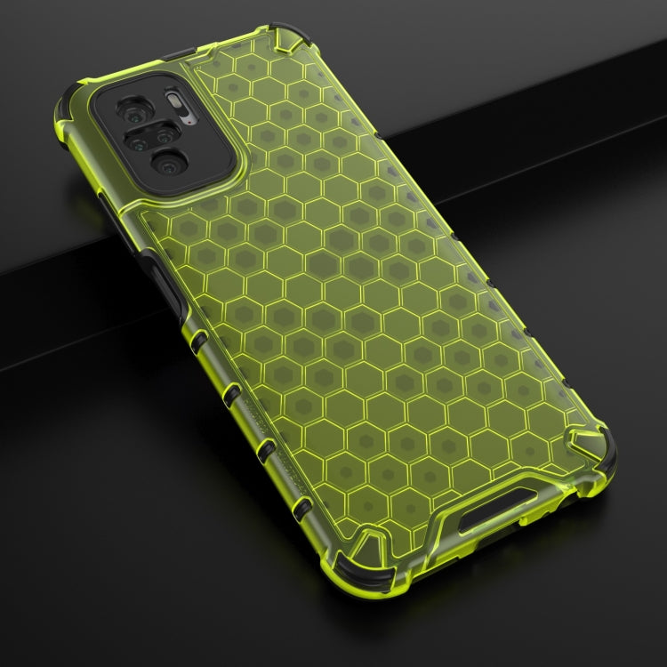 For Xiaomi Redmi Note 10 4G Shockproof Honeycomb PC + TPU Case