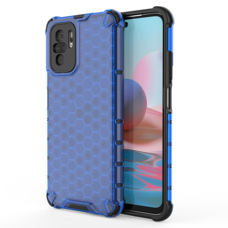 For Xiaomi Redmi Note 10 4G Shockproof Honeycomb PC + TPU Case
