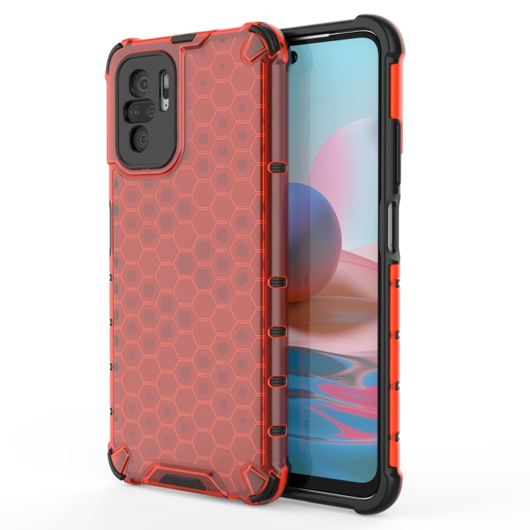 For Xiaomi Redmi Note 10 4G Shockproof Honeycomb PC + TPU Case