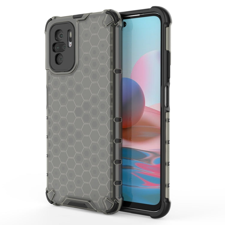 For Xiaomi Redmi Note 10 4G Shockproof Honeycomb PC + TPU Case