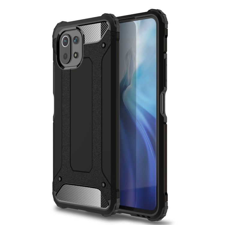 For Xiaomi Mi 11 Lite Magic Armor TPU + PC Combination Case