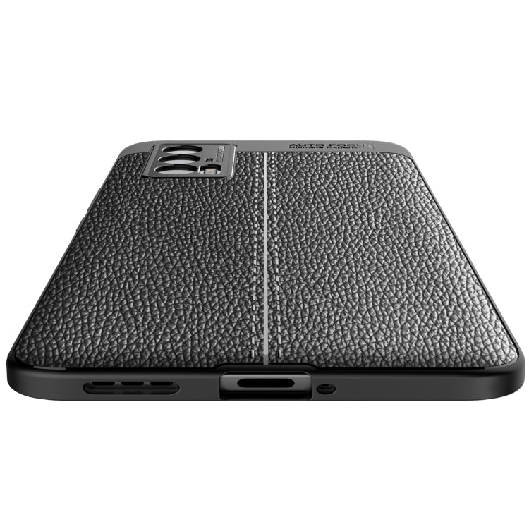 For vivo iQOO Neo5 Litchi Texture TPU Shockproof Case