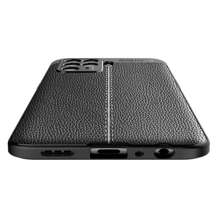 For OPPO F19 Pro Litchi Texture TPU Shockproof Case