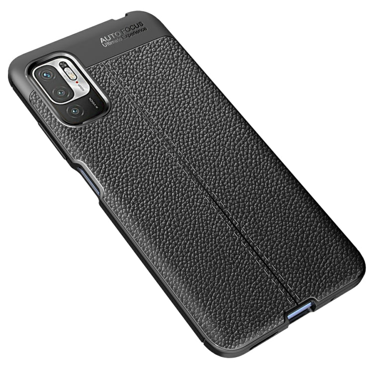 For Xiaomi Redmi Note 10 5G Litchi Texture TPU Shockproof Case