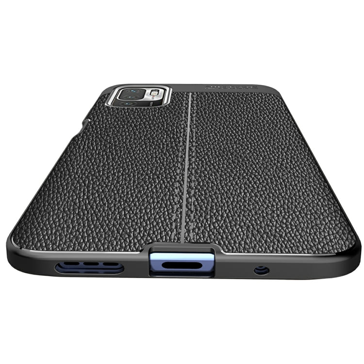 For Xiaomi Redmi Note 10 5G Litchi Texture TPU Shockproof Case