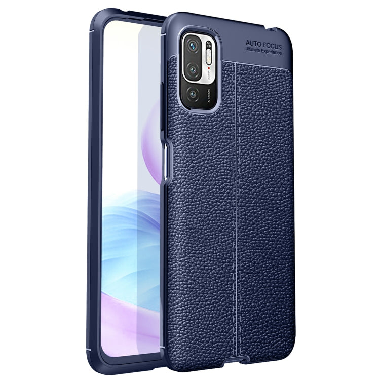 For Xiaomi Redmi Note 10 5G Litchi Texture TPU Shockproof Case