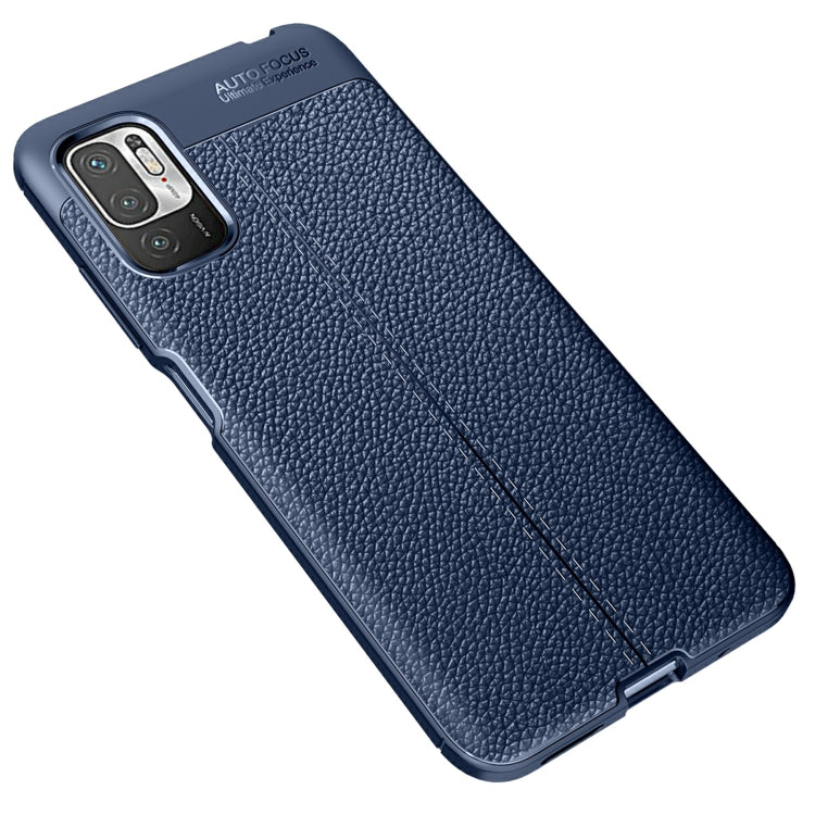For Xiaomi Redmi Note 10 5G Litchi Texture TPU Shockproof Case