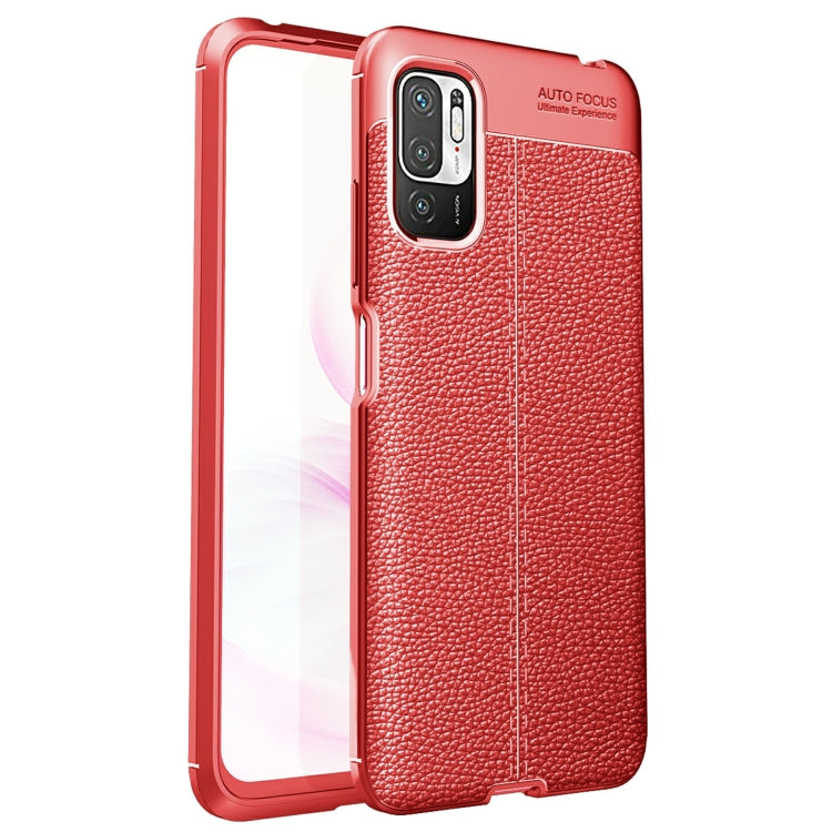 For Xiaomi Redmi Note 10 5G Litchi Texture TPU Shockproof Case