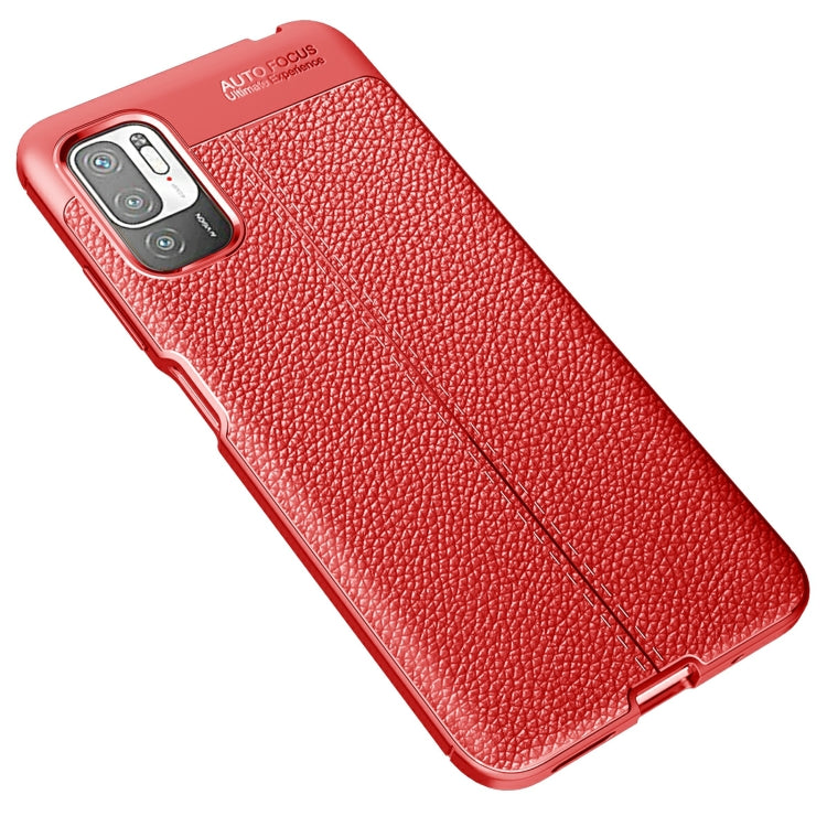 For Xiaomi Redmi Note 10 5G Litchi Texture TPU Shockproof Case