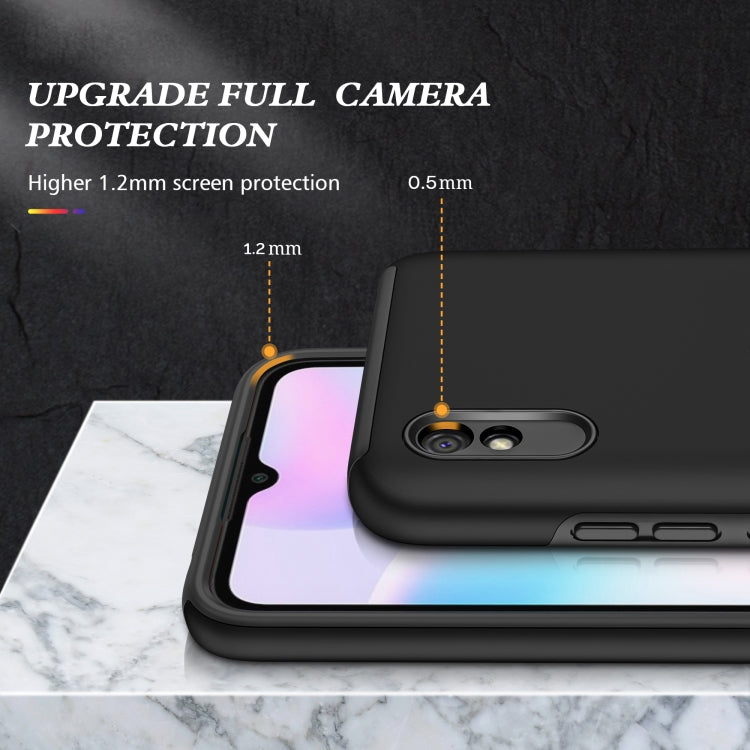 For Xiaomi Redmi 9A PC + TPU Shockproof Magnetic Protective Case with Invisible Ring Holder