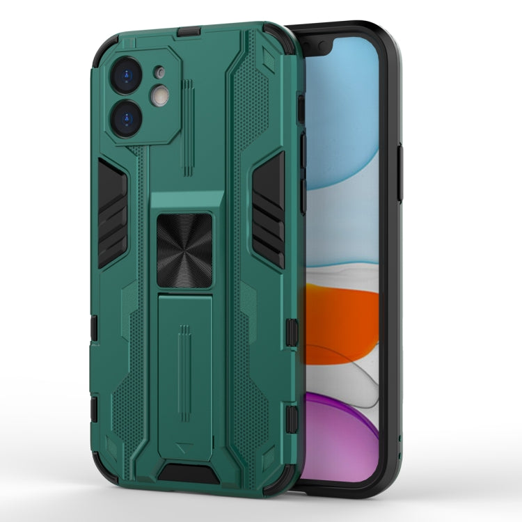 For iPhone 12 mini Supersonic PC + TPU Shock-proof Protective Case with Holder